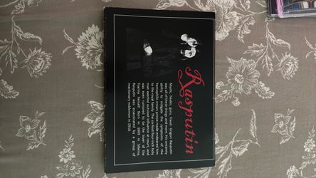 Rasputin Book Back Cover