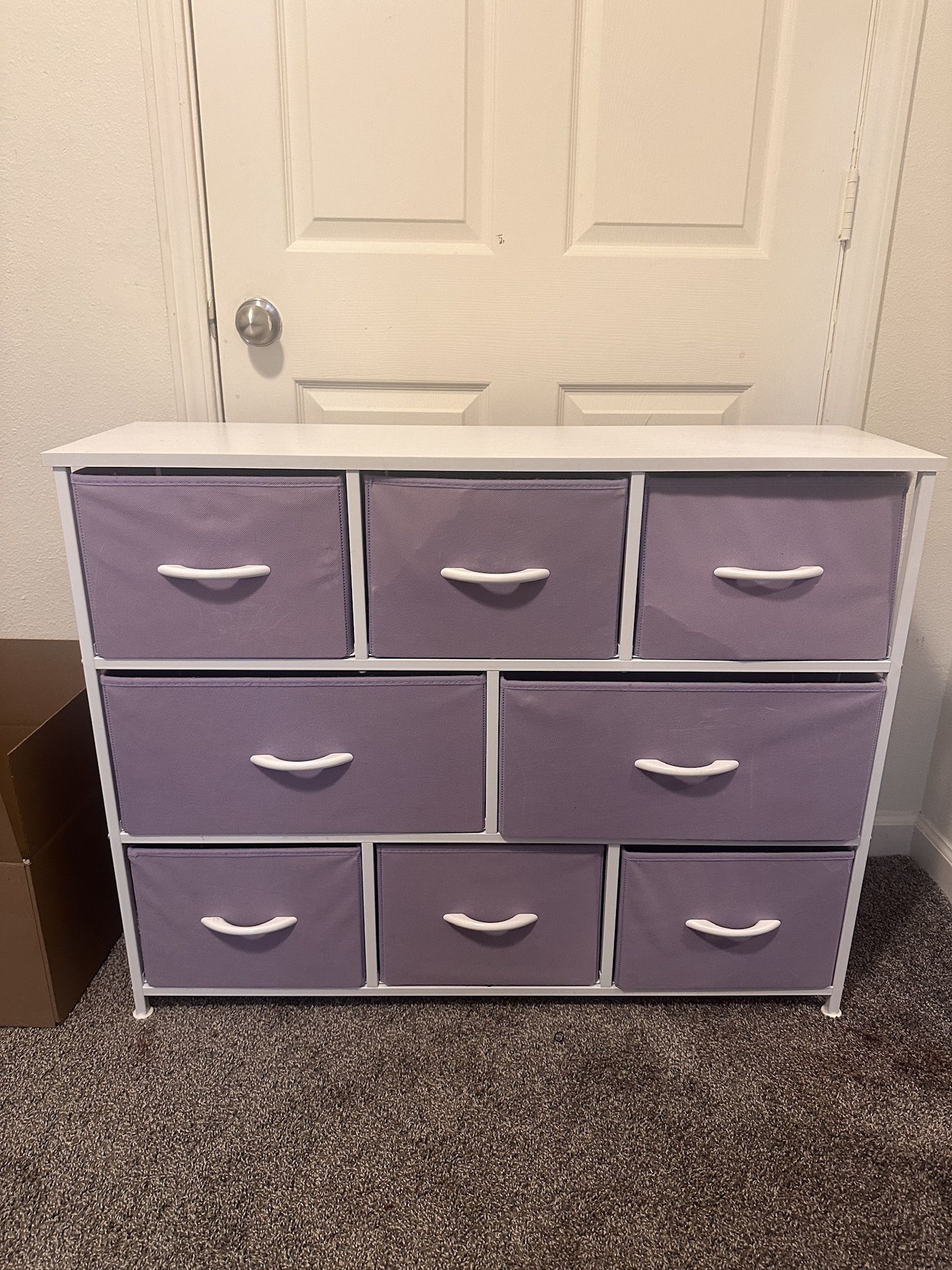 Purple girls, dresser drawer