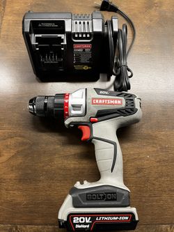 Craftsman 20V Drill w/ Battery & Charger
