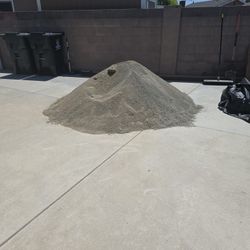 3/4 Cu Yard, Washed White Granite Sand