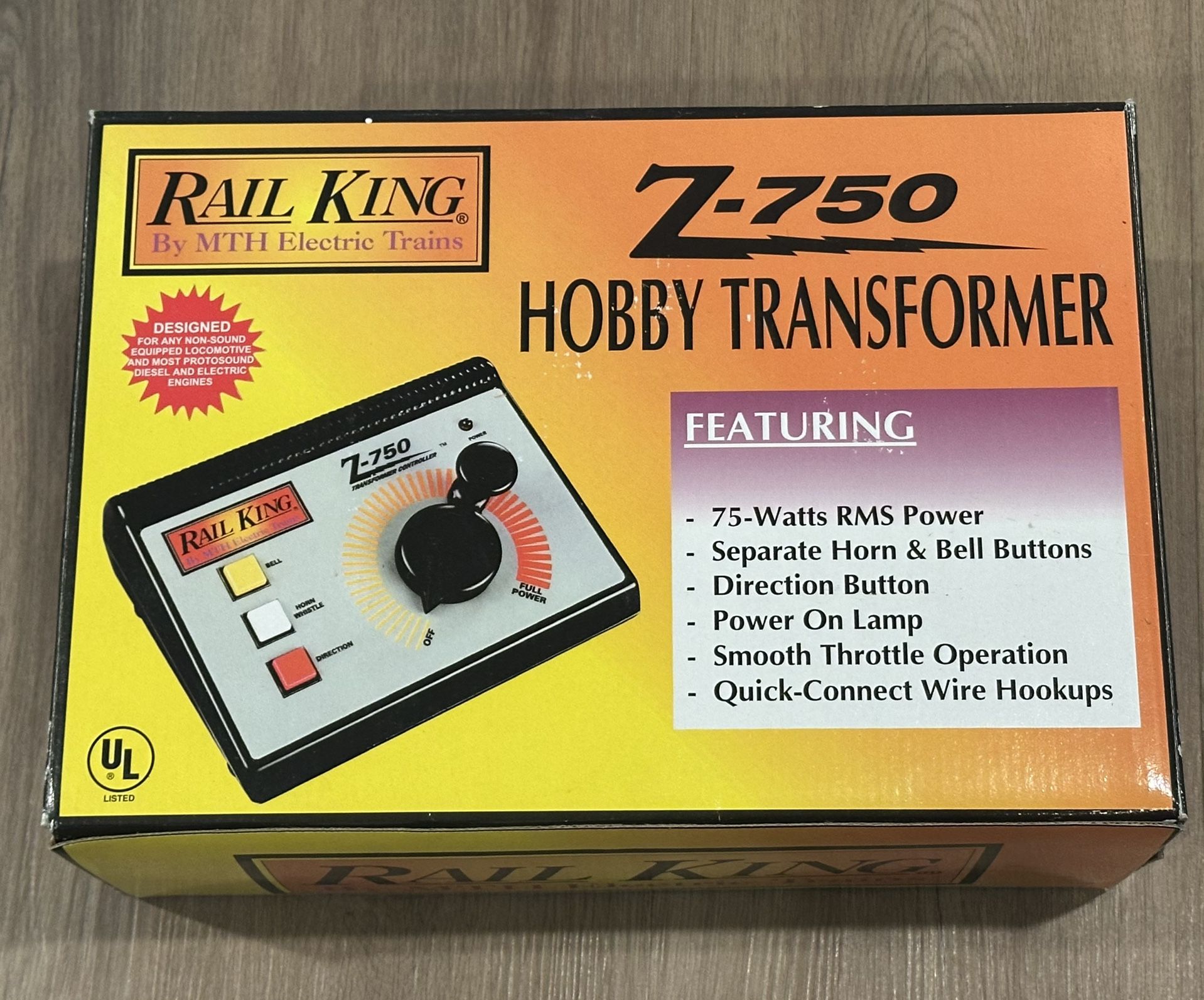 Rail King by MTH Z Controller and Hobby Transformer Z-750