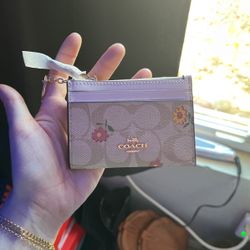 Floral Coach Wallet New