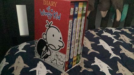 First 4 books of diary of a wimpy kid