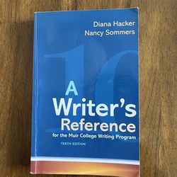 A Writer’s Reference 10th Edition