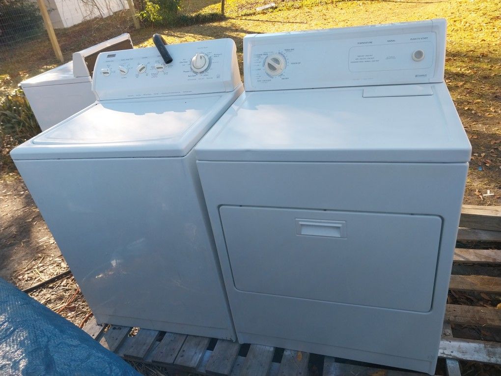 Kenmore Kingsize Washer And Dryer Set