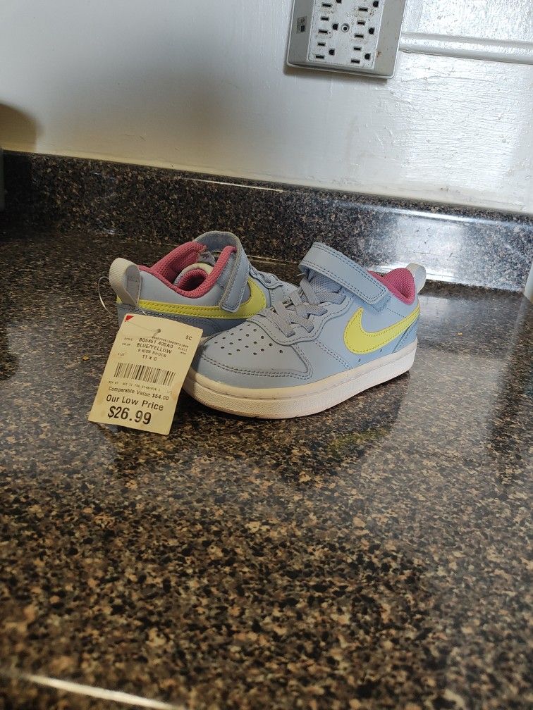 Size 11 Kids Blue Nikes
