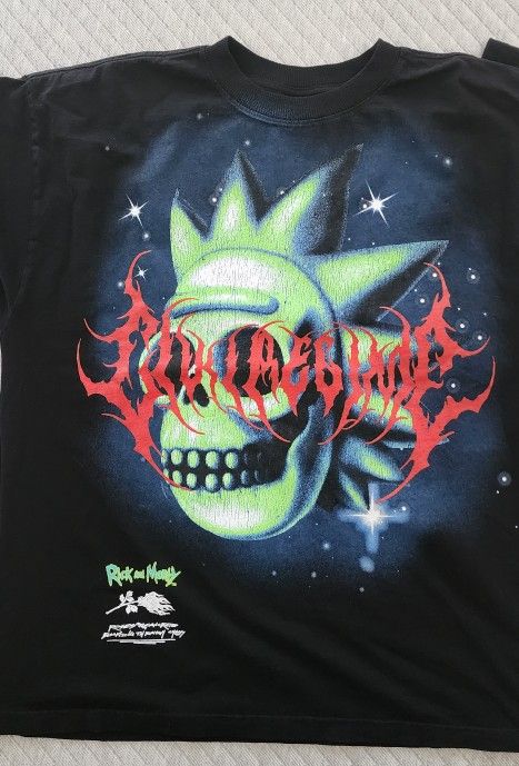 Civil Regime X Rick And Morty Collab T shirt Men's Size XL Sold