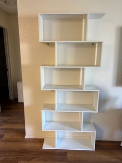 White Bookshelf