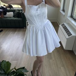 Very beautiful dress with a corset