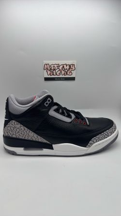 Jordan 3 Retro Black Cement (2024) Sz. 8.5