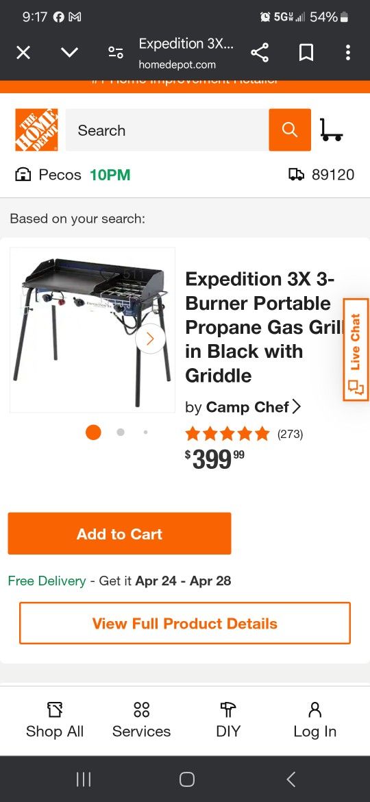 Camp Chef 3 Burner 3x Exclusive Combo Stove