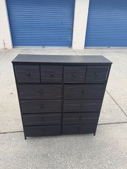 12 Drawer Fabric Dresser