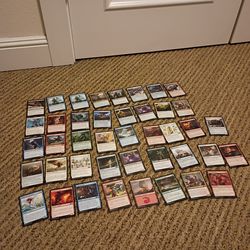 Magic The Gathering Spanish Card Lot 40 cards
