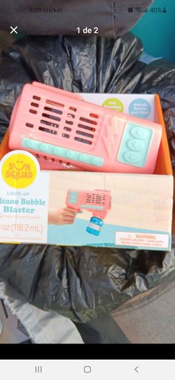 Blaster bubble machine indoor outdoor