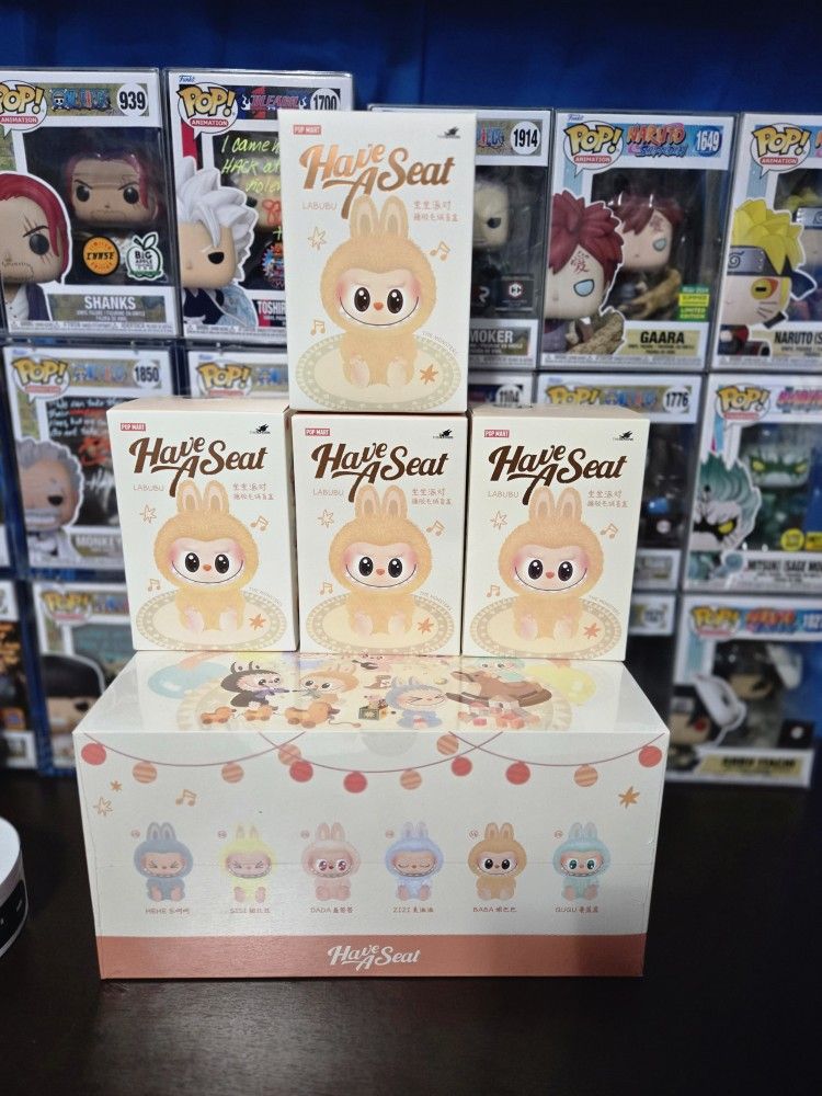 Have a Seat Labubu – Sealed Case & Individual Figures Available