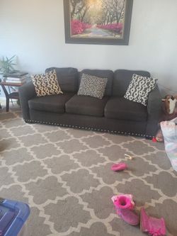 2 Couches And A Rocking Chair