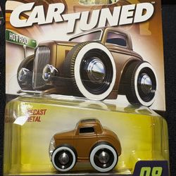 Car Tuned Series 10 Hot Rod Way ‘32 Ford (3 Window) Coupe #08 Brown 2026 Release
