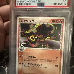 Meiji Promo Rayquaza PSA 10