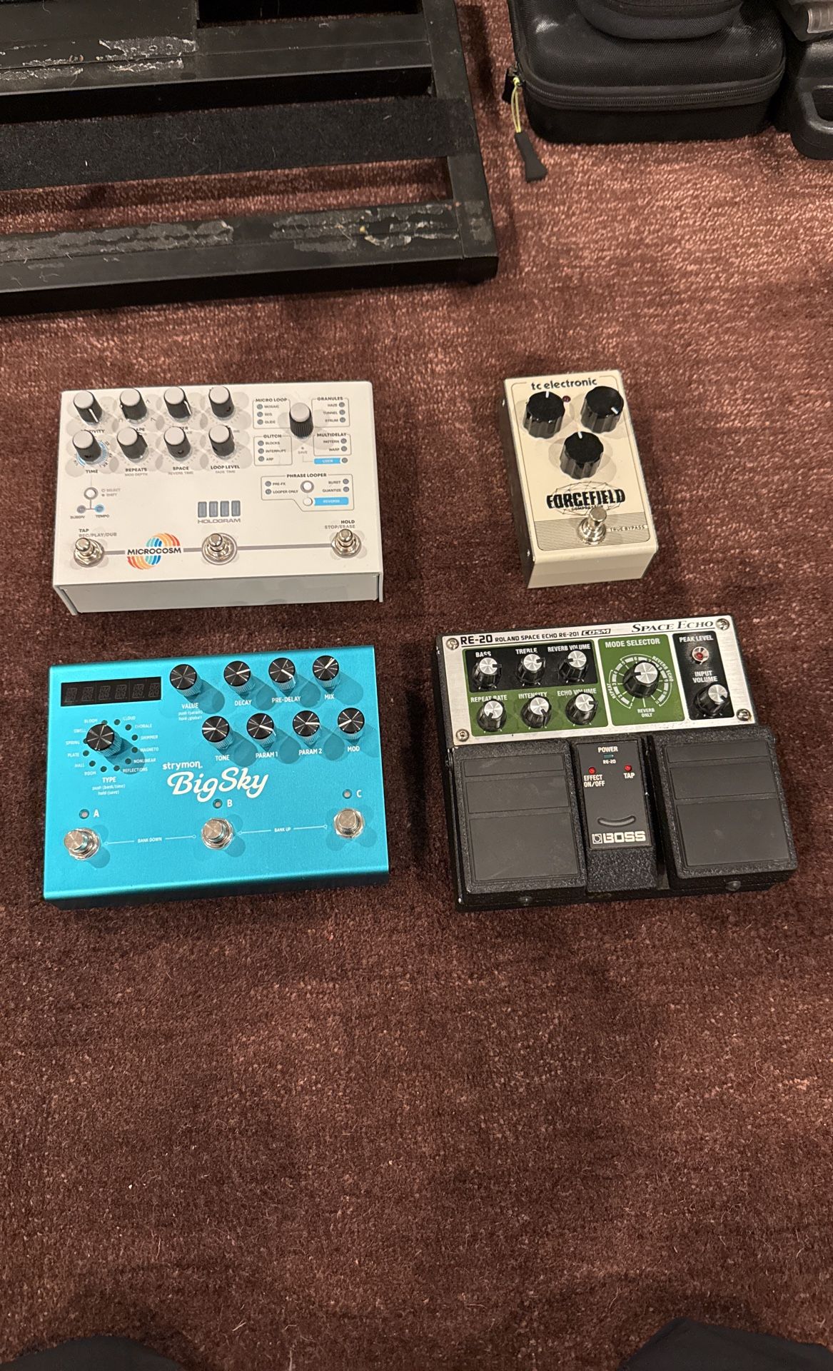 Guitar Pedals Strymon Tc Roland Microcosm