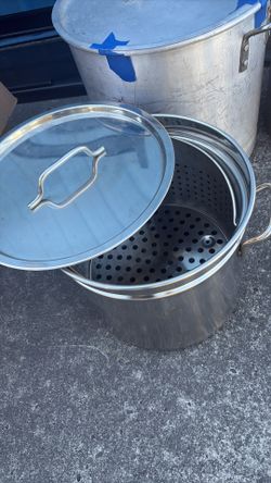 1 Extra large pot, crockpot steamer steamer