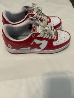 Bapesta "Red" Size 8Mens