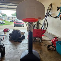 Little tykes basketball hoop