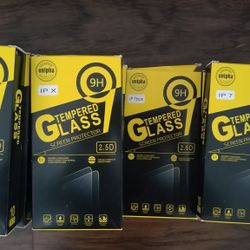Iphone Tampered Glass Lot