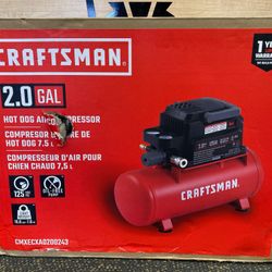 Craftsman CMXECXA0200243 Horizontal Portable Air Compressor Tank, 125 psi