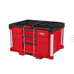 PACKOUT 22 in. Modular 3-Drawer Multi Drawer Tool Box with Metal Reinforced Corners and 50 lbs. Capacity