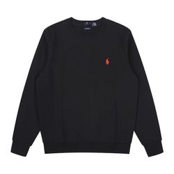 Ralph Lauren Polo Black Crewneck (Red Pony Logo)