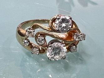 ✨ 1.61ct Diamond Ladies 14KT Yellow Gold Cocktail Ring