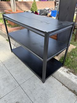 Metal shelf