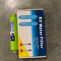 RV / trailer water filter’s