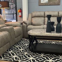 Recliner Sofa And Loveseat
