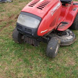 Troy-bilt Pony Ride On Lawnmower W/ 42" Deck