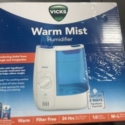 Vicks Warm Mist Humidifier 