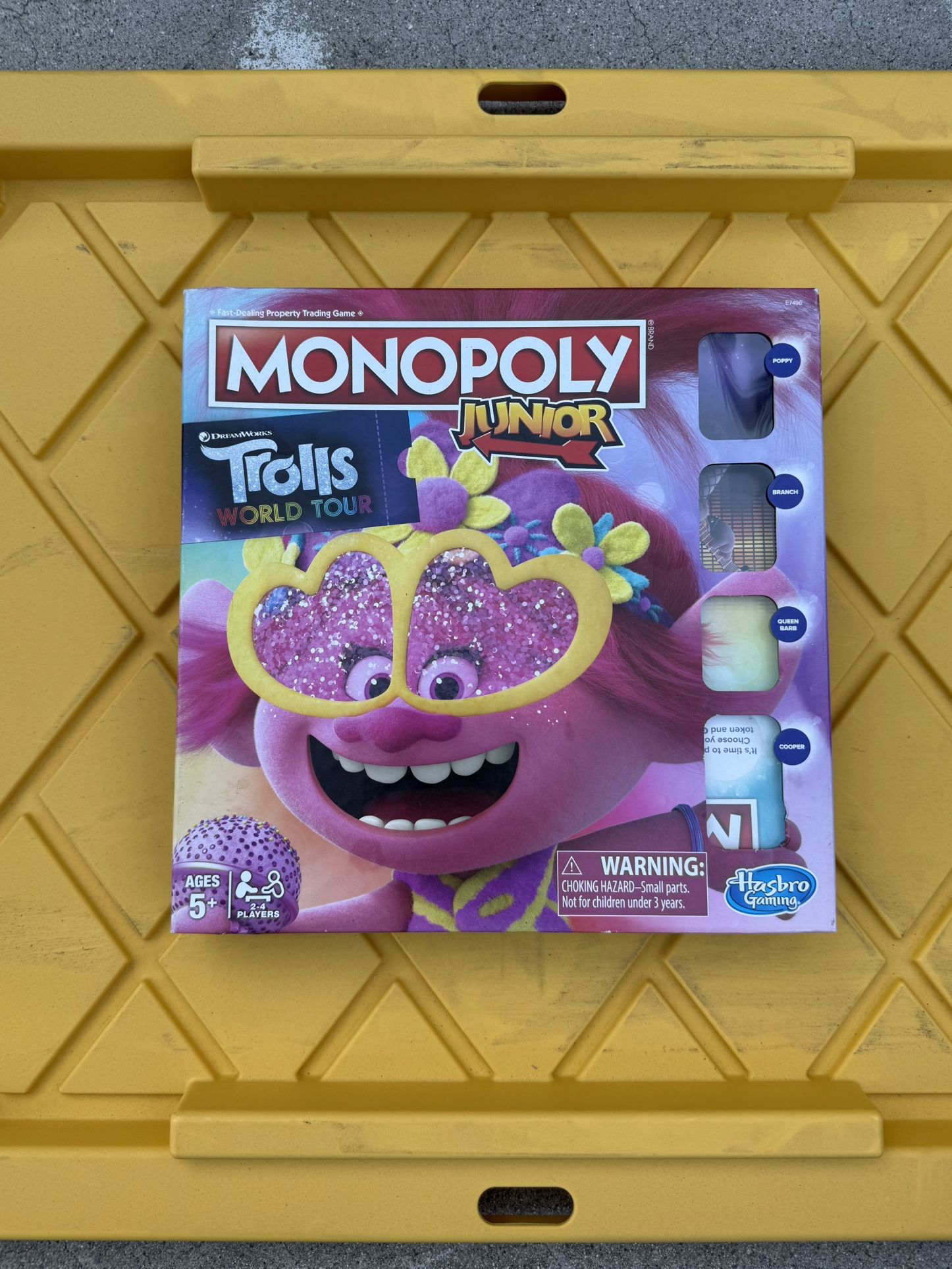 Monopoly Junior Trolls Board Game