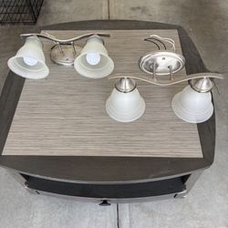 Bathroom, vanity lights