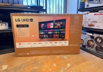 50UA77 50” Lg smart 4k led Uhd tv