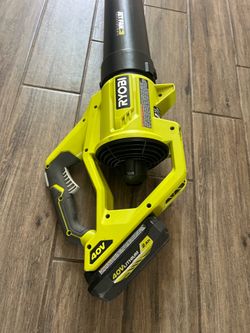Ryobi cordless electric jet fan leaf blower