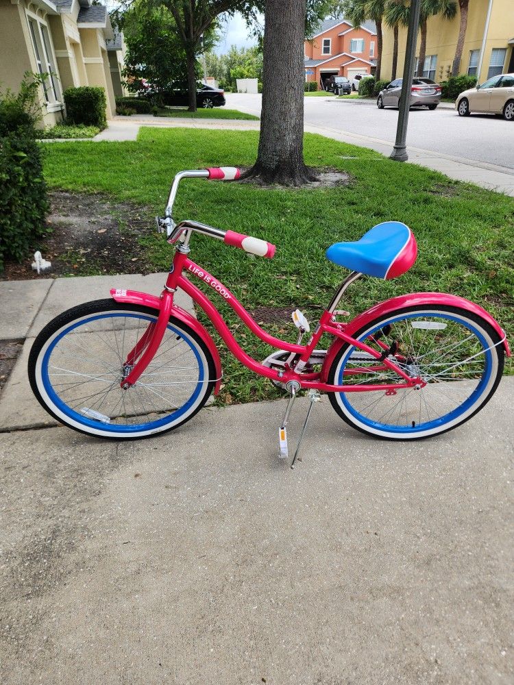 Schwin Cruiser Bike Pink Beach Cruiser