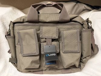 LAPG TACTICAL EDC Bail Out/Bug Out Gear Bag - Brown - BRAND NEW With Tags
