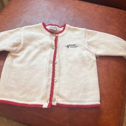 Vintage Letterman Cardigan Size 6-12 Months