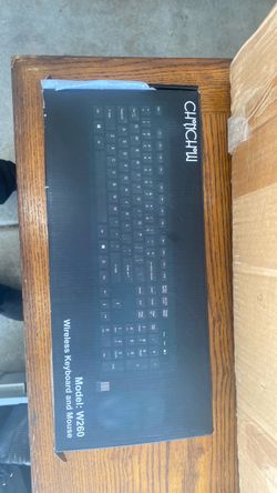 CHONCHPW W260 Wireless Keyboard and Mouse