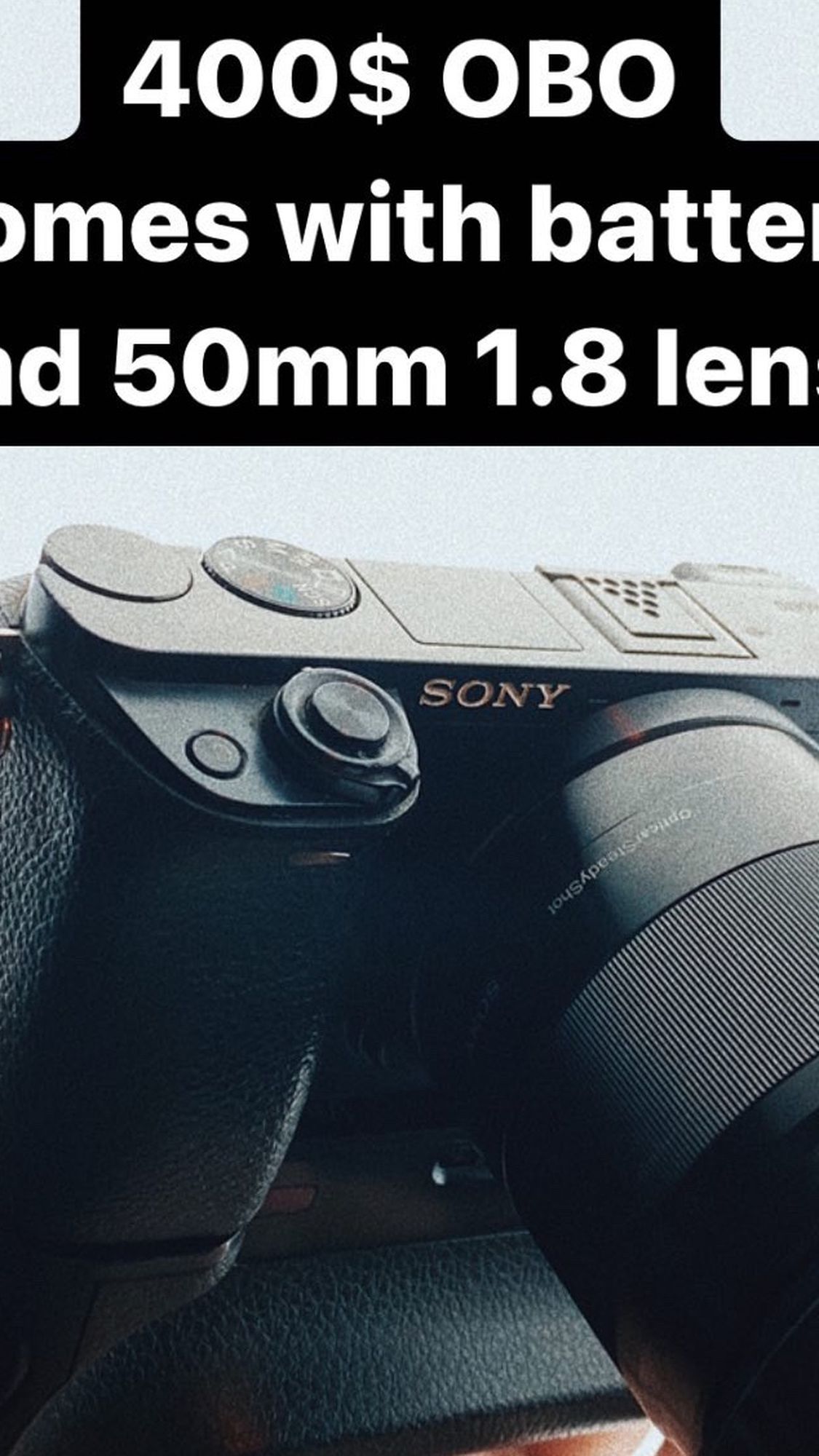 Sony A6000 W-50mm 1.8