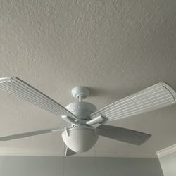 42” White Ceiling Fan Indoor/Outdoor