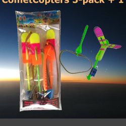 4th of July Special! LED Slingshot Helicopters