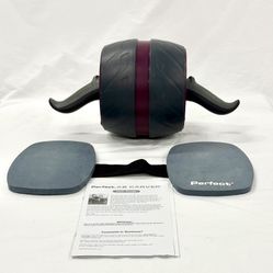 Perfect Fitness Ab Carver PRO Roller Wheel With Built In Spring Resistance