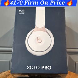 🔥Beats Solo Pro Wireless NC🔥100% Original🔥$170 Firm On Price🔥 New Sealed
