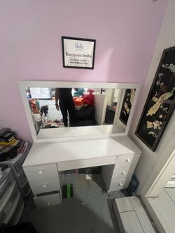 White Vanity